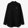 Fred Perry Oversized Embroidered Shirt X Raf Simons