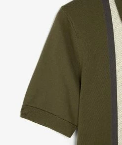 Fred Perry Stripped Knitted Polo Shirt -Camisas Ventas Q2 4326 B57 sivasdescalzo Fred Perry STRIPED KNITTED SHIRT 1655989859 2