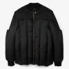 Rick Owens Woven Down Geth Bomber Jacket