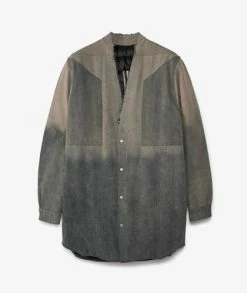 Rick Owens Strobe Jumbo Outer Shirt Jacket -Camisas Ventas RR02B2702 DMPDEG 38D sivasdescalzo Rick Owens STROBE JUMBO OUTERSHIRT 1666177744 7