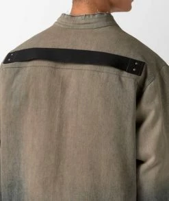 Rick Owens Strobe Jumbo Outer Shirt Jacket -Camisas Ventas RR02B2702 DMPDEG 38D sivasdescalzo Rick Owens STROBE JUMBO OUTERSHIRT 1666177782 5