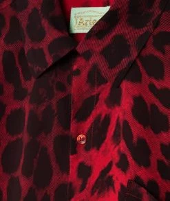 Aries Arise Leopard Hawaiian Shirt -Camisas Ventas SSAR40104 RD sivasdescalzo Aries Arise LEOPARD HAWAIIAN SHIRT 1646221962 2