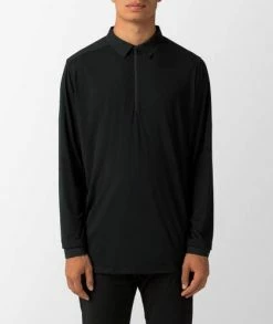 Veilance Frame Long Sleeve Polo Shirt